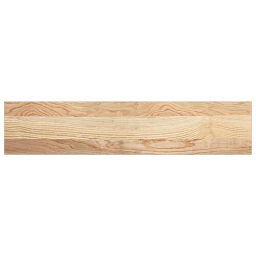 Vindueskarme 2 stk ubehandlet 70x15x2 cm massivt egetræ