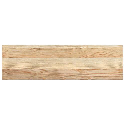 Vindueskarme 2 stk ubehandlet 70x20x2 cm massivt egetræ