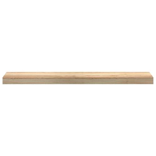 Vindueskarme 2 stk ubehandlet 90x15x2 cm massivt egetræ