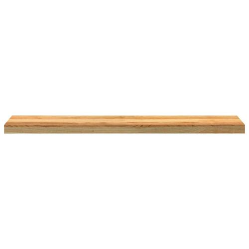 Vindueskarme 2 stk lysebrun 110x20x2 cm massivt egetræ