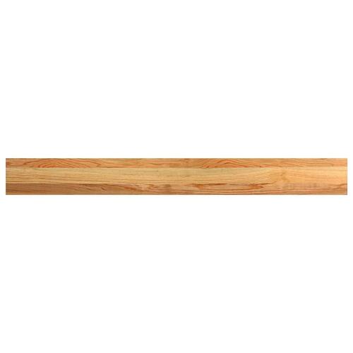 Vindueskarme 2 stk lysebrun 140x15x2 cm massivt egetræ