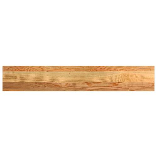 Vindueskarme 2 stk lysebrun 90x15x2 cm massivt egetræ