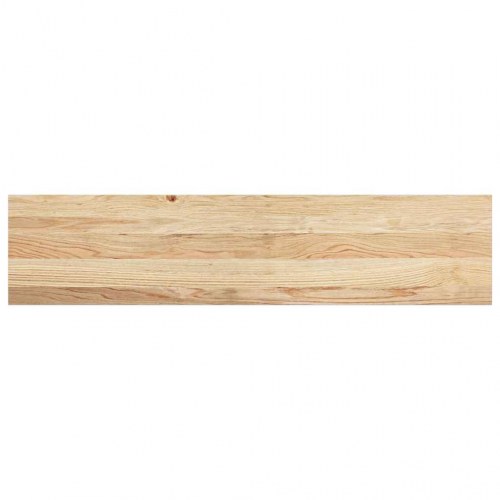 Vindueskarme 2 stk. ubehandlet 110 x 25 x 2 cm massivt egetræ