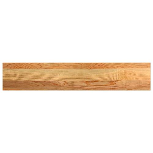 Vindueskarme 2 stk lysebrun 80x15x2 cm massivt egetræ