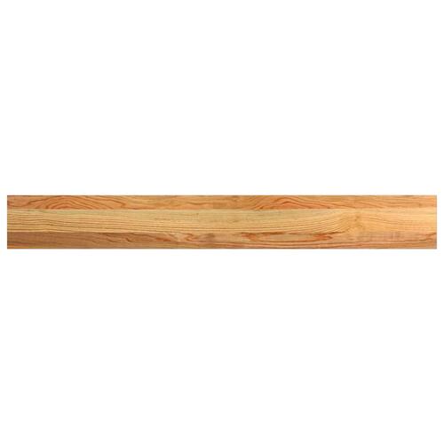 Vindueskarme 2 stk lysebrun 120x15x2 cm massivt egetræ