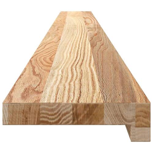 Vindueskarme 2 stk ubehandlet 160x15x2 cm massivt egetræ