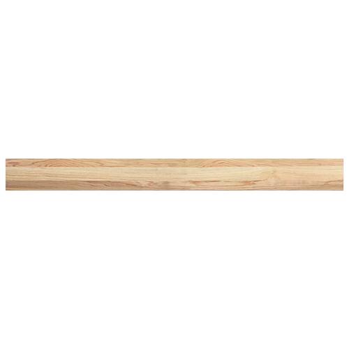 Vindueskarme 2 stk ubehandlet 160x15x2 cm massivt egetræ