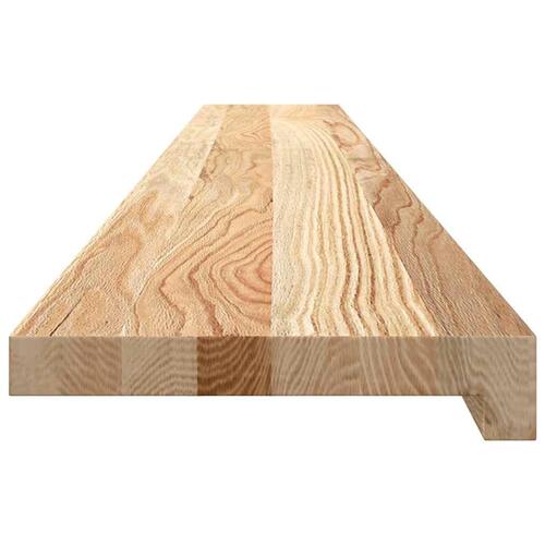 Vindueskarme 2 stk ubehandlet 140x20x2 cm massivt egetræ
