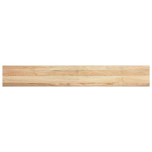 Vindueskarme 2 stk ubehandlet 140x20x2 cm massivt egetræ