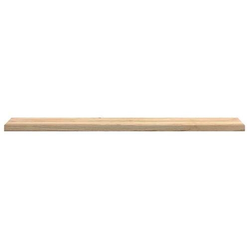 Vindueskarme 2 stk ubehandlet 160x25x2 cm massivt egetræ