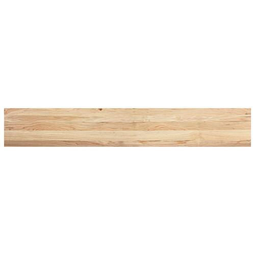 Vindueskarme 2 stk ubehandlet 160x25x2 cm massivt egetræ