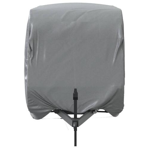 Overtræk til campingvogn 732x250x220 cm ikke-vævet stof grå