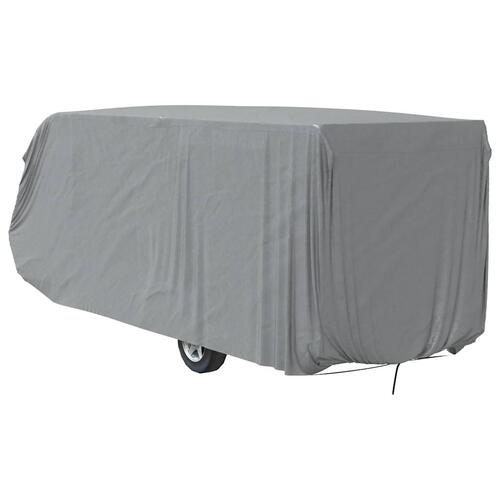 Overtræk til campingvogn 732x250x220 cm ikke-vævet stof grå