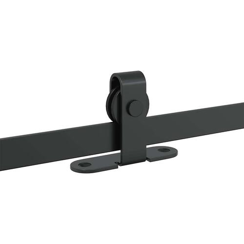 Skydelågesæt til skabe 122 cm kulstofstål