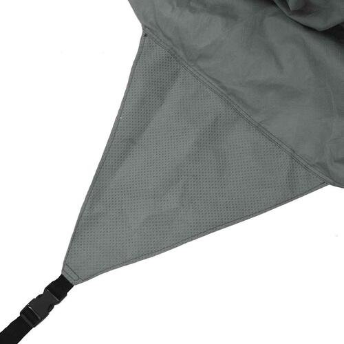Overtræk til campingvogn 460x250x220 cm ikke-vævet stof grå