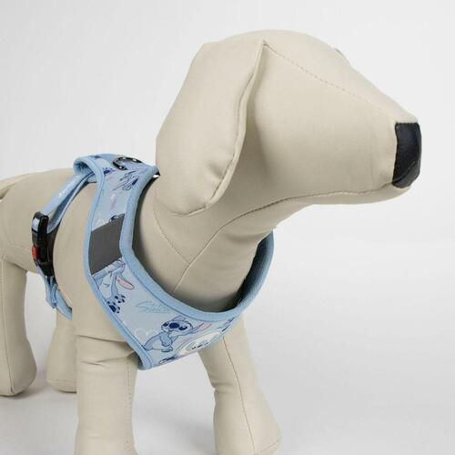 Hundesele Stitch Lyseblå M/L