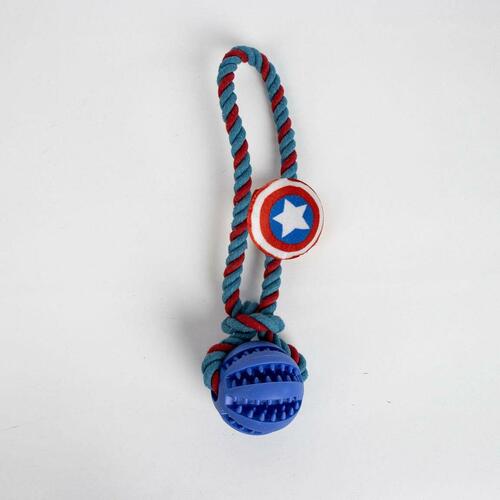 Legetøj til hunde The Avengers Blå 10 x 30 x 7 cm