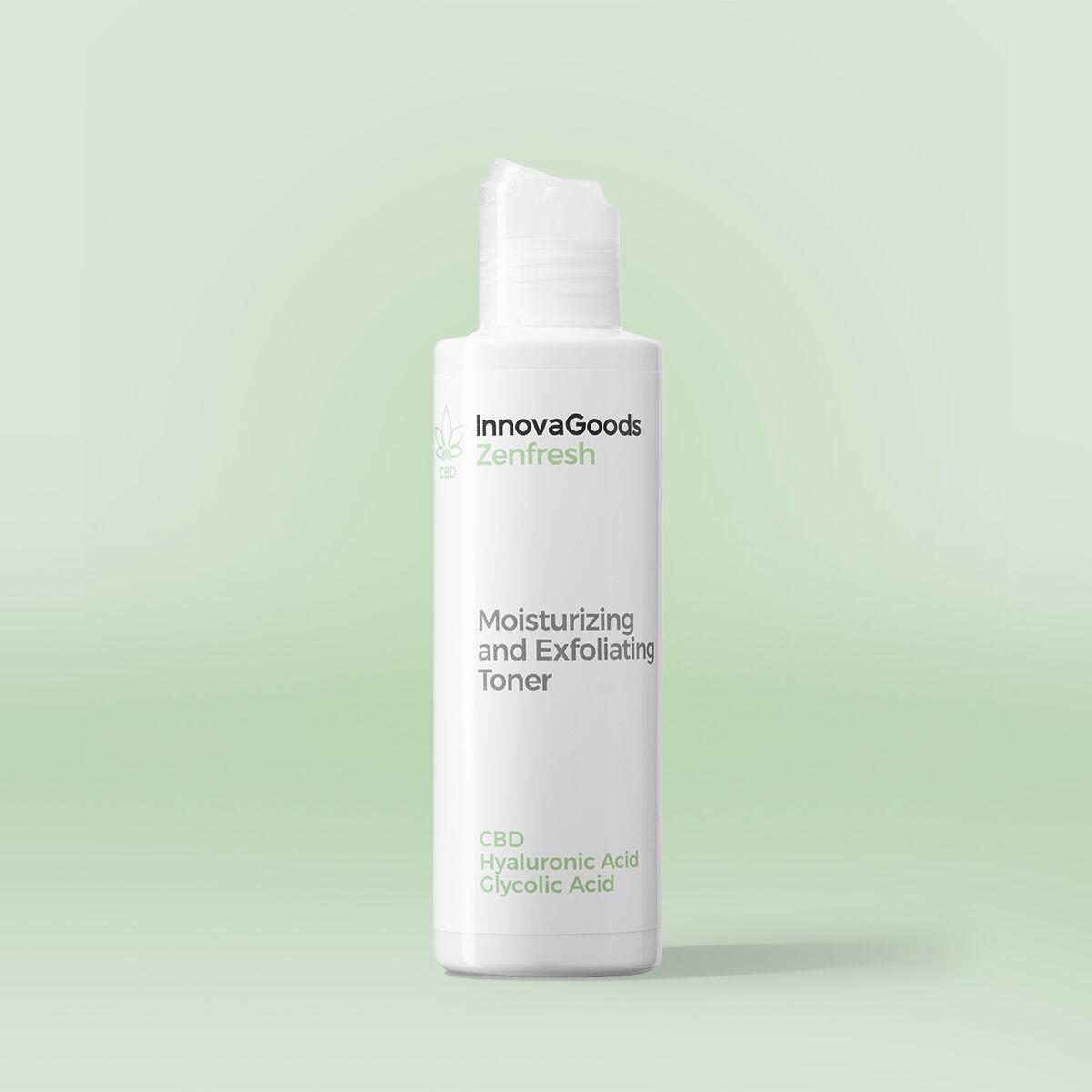Fugtgivende og eksfolierende ansigtstoner CBD Zenfresh 150 ml