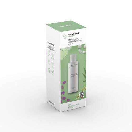 Fugtgivende og eksfolierende ansigtstoner CBD Zenfresh 150 ml