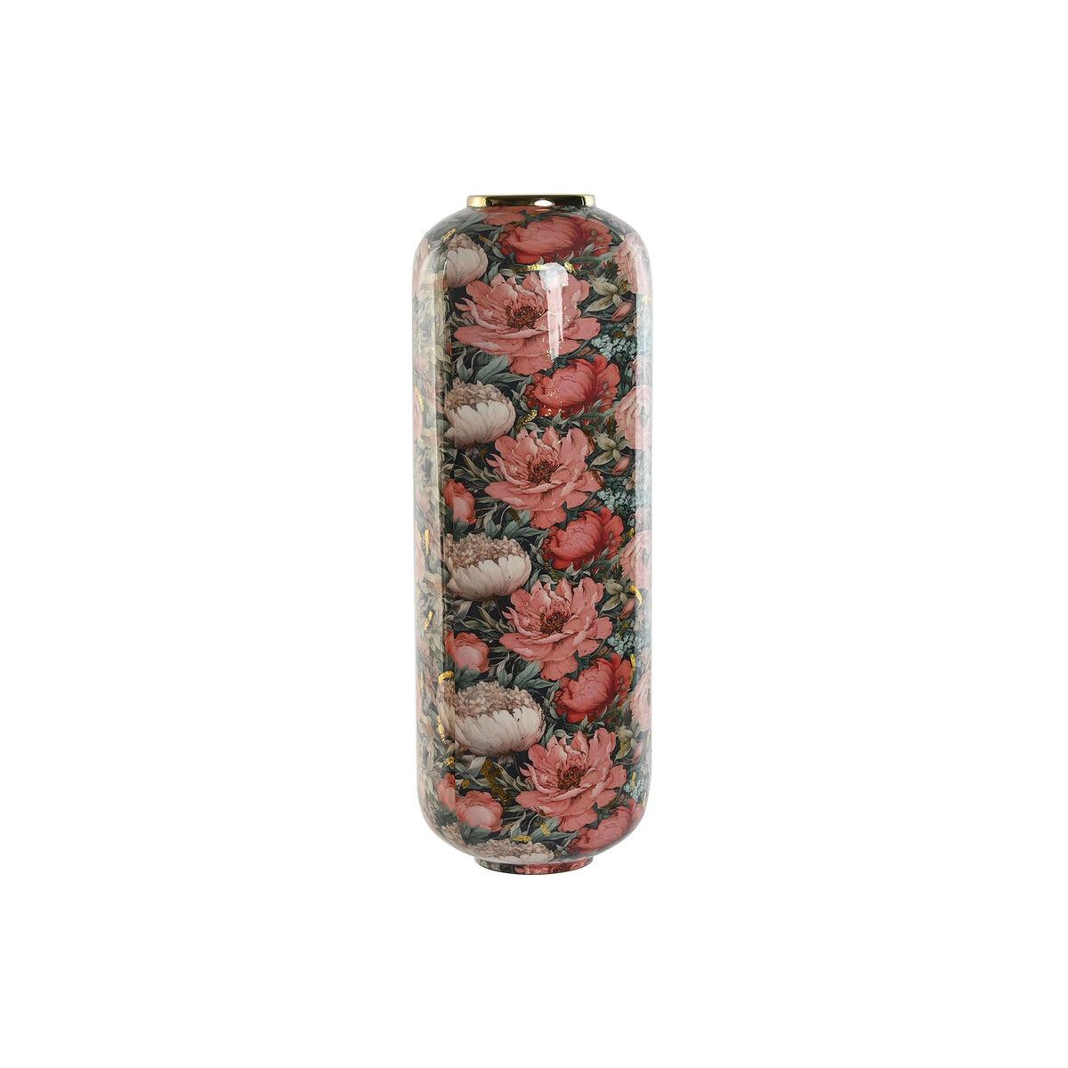 Vase - multifarvet/pink metal, 25 × 25 × 69,3 cm