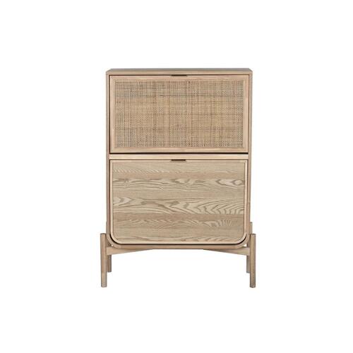 Skostativ Home ESPRIT Natur Tropisk 76 x 29 x 100 cm