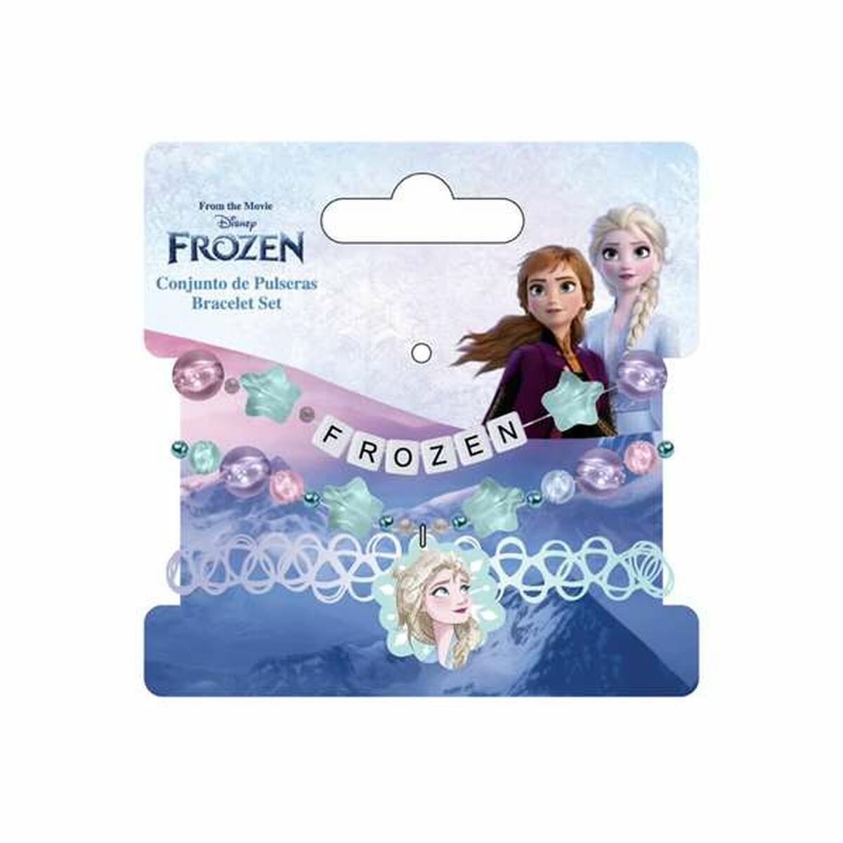 Frozen - Sæt med armbånd og halskæde til børn