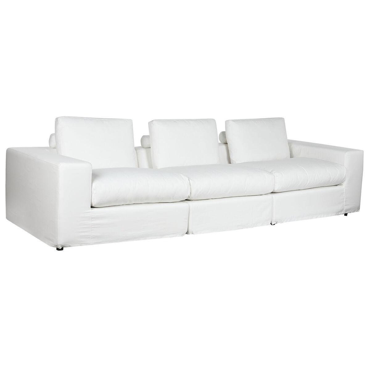 Sofa - hvid, moderne 286 × 95,5 × 57 cm