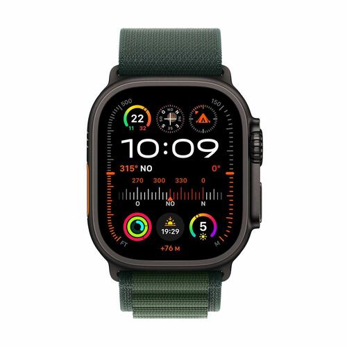 Smartwatch Apple Watch Ultra2 1,92" Sort Grøn 49 mm