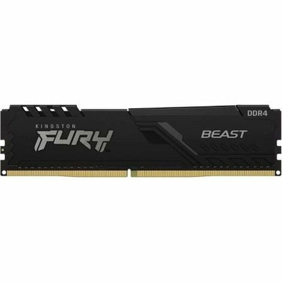 Kingston Technology Fury Beast 16gb 3600mt/s Ddr4 Cl18 Dimm Black 16gb 1800, 3600mhz Ddr4 288-pin Dimm