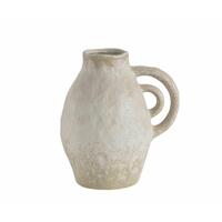 Vase Alexandra House Living Provence Beige Keramik 24 x 26 x 18 cm