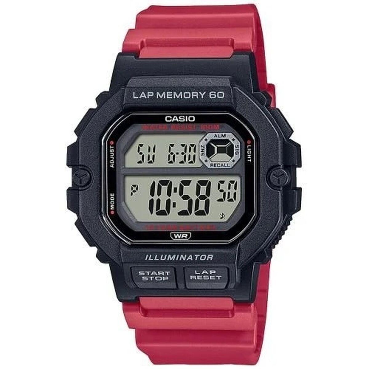 Casio ILLUMINATOR herreur - sort, Ø 44,5 mm billede