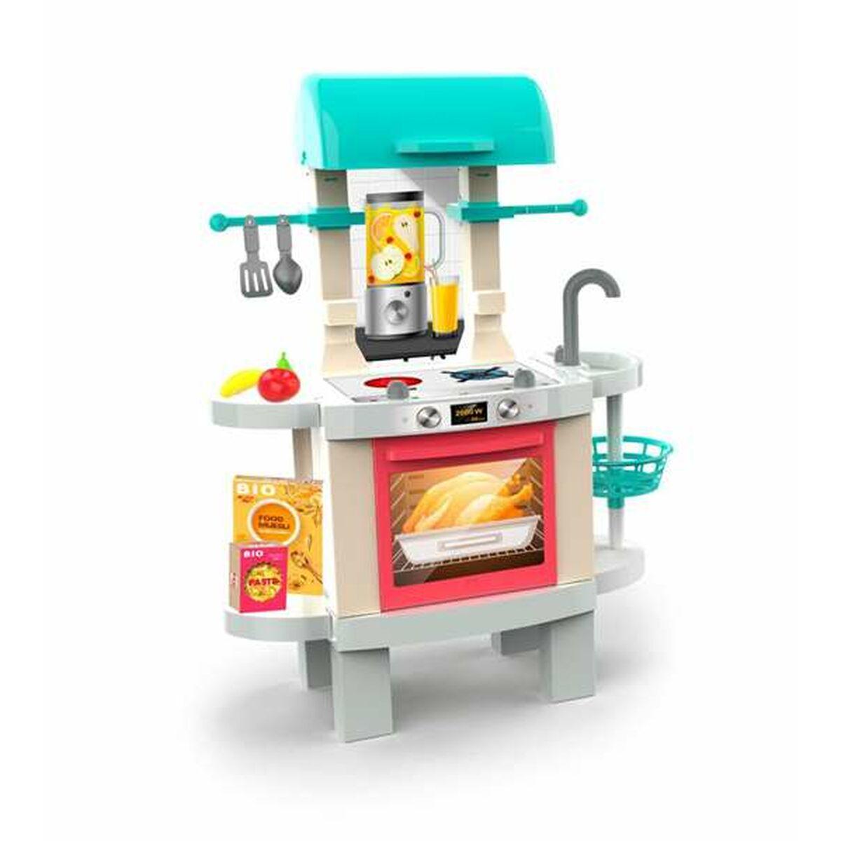 Chicos køkkenleg - 2-i-1 køkkenspil med lyd og lys, 76 × 37 × 100 cm