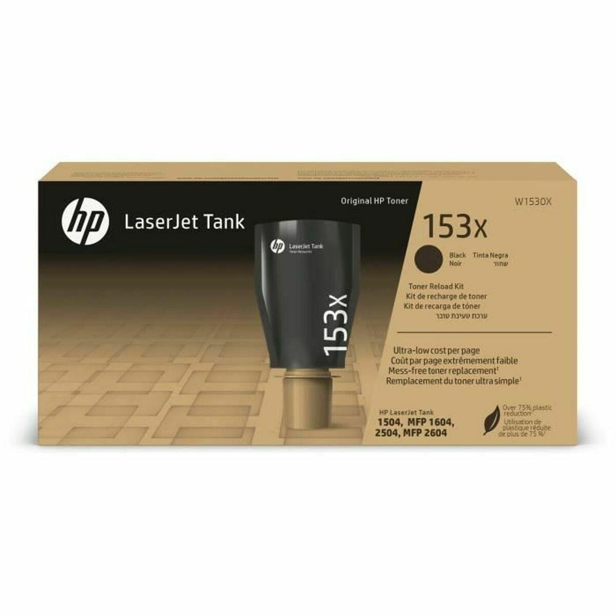 HP Toner W1530X 153X - Sort billede