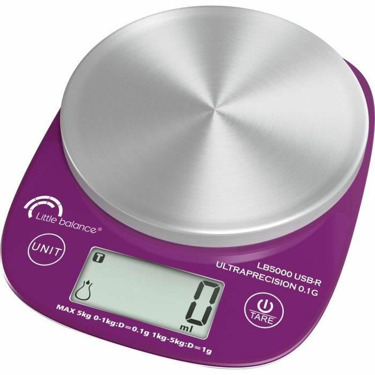 Køkkenvægt Little Balance 8465 - violet, 5 kg