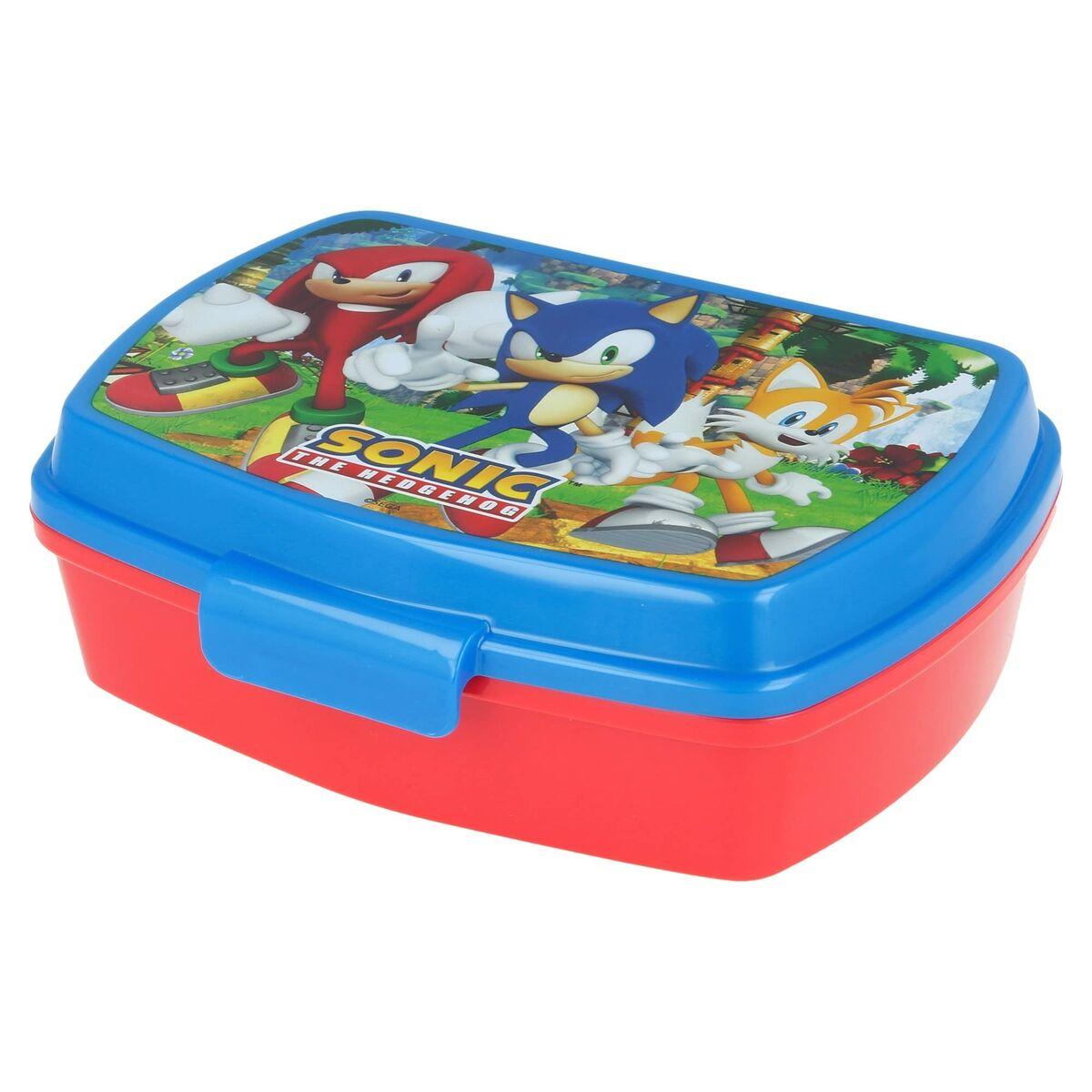 STOR Breakfast Box / Lunchbox 40574 450 ml Sonic the Hedgehog (blue and red)