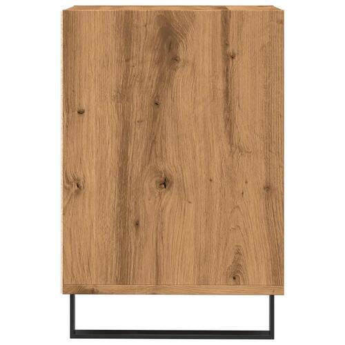 Tv-bord 100x35x55 cm konstrueret træ kunsteg