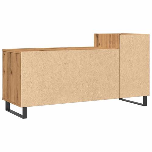 Tv-bord 100x35x55 cm konstrueret træ kunsteg