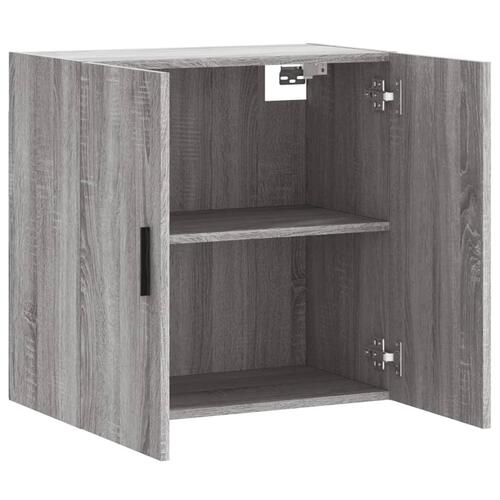 Vægskab 60x31x60 cm konstrueret træ grå sonoma-eg