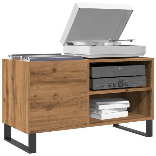 Vinylskab 84,5x38x48 cm konstrueret træ kunsteg