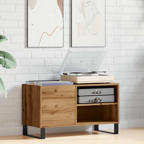 Vinylskab 84,5x38x48 cm konstrueret træ kunsteg