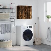 Vægskab 60x31x60 cm konstrueret træ røget egetræsfarve
