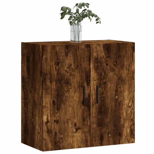 Vægskab 60x31x60 cm konstrueret træ røget egetræsfarve
