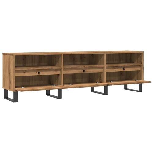 Tv-bord 150x30x44,5 cm konstrueret træ kunsteg