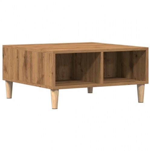 Sofabord i konstrueret træ - 60 × 60 × 30 cm, kunsteg