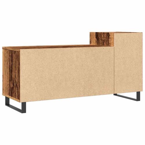Tv-bord 100x35x55 cm konstrueret træ antikt trælook