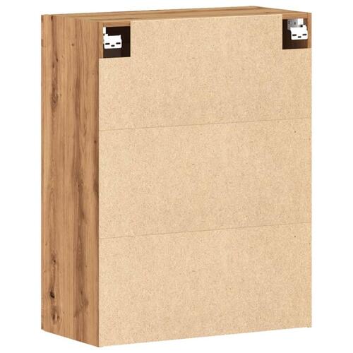 Skab 69,5x34x90 cm konstrueret træ kunsteg