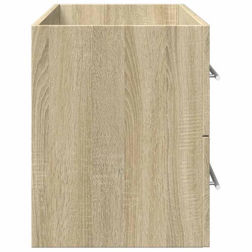 Vaskeskab 100x38,5x48 cm spånplade sonoma-eg