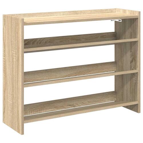 Skoreol 80x25x62 cm konstrueret træ sonoma-eg