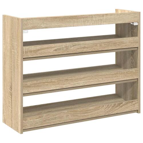 Skoreol 80x25x62 cm konstrueret træ sonoma-eg