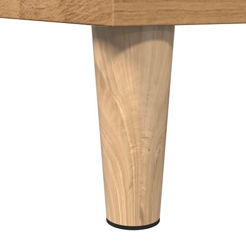 Badeværelsesskab 30x30x190 cm konstrueret træ kunsteg
